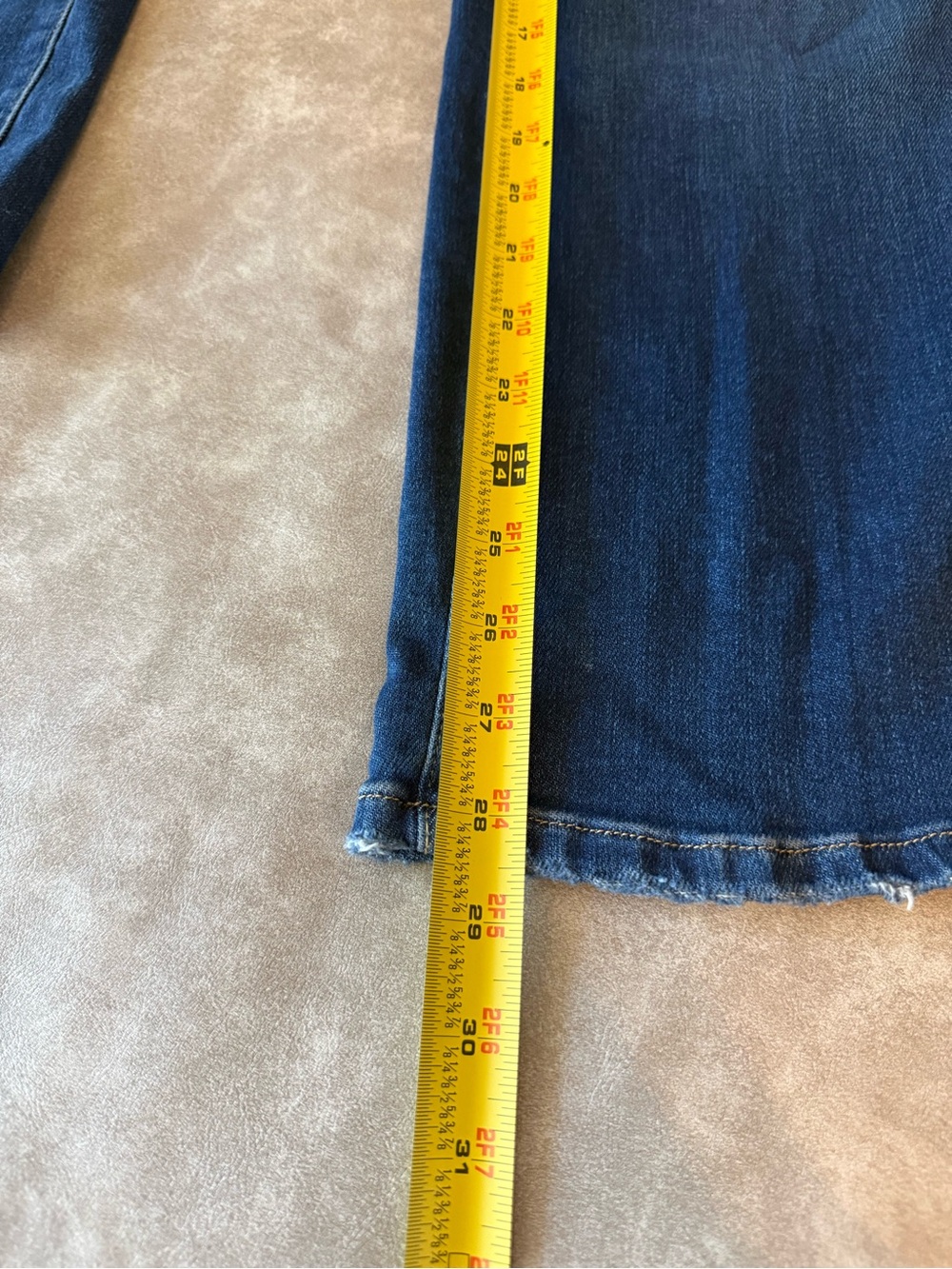 Good American Good Curve Straight Jeans Size 14/32 NWT High Rise Indigo - Picture 9 of 10